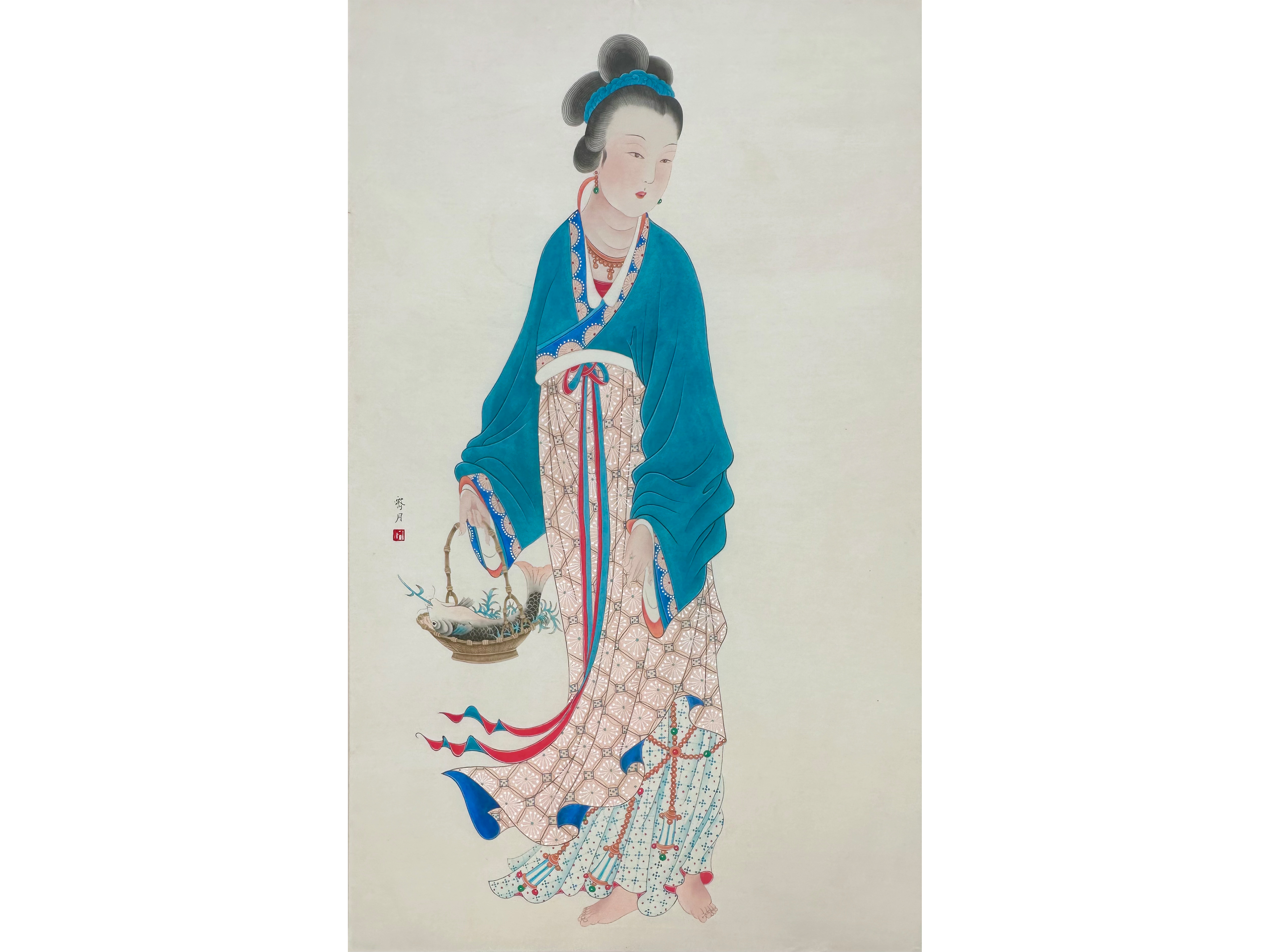 臨《魚籃大士像》